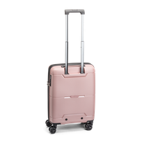 Bergen expanderbar kabinväska, 4 hjul, 55 cm, 43L Rose gold