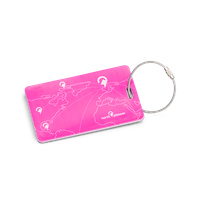 Bagagetag North Pioneer Rosered