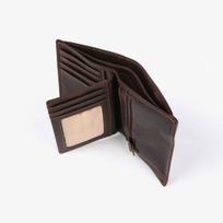 Plånbok i skinn Brun
