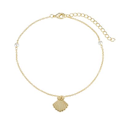 Pearly Shell Anklet