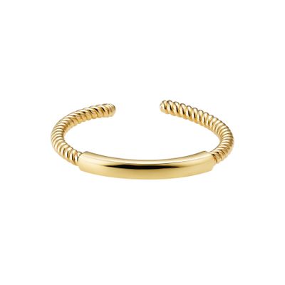 Twist Band Ring Gold