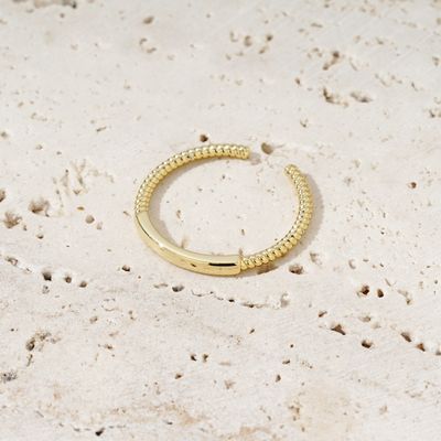 Twist Band Ring Gold