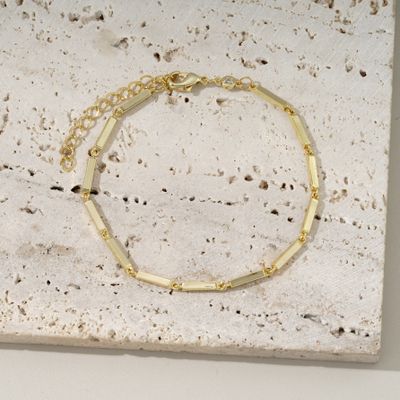 Golden Bars Bracelet Gold