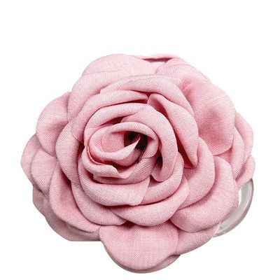 Large Flower Hair Clip Pink