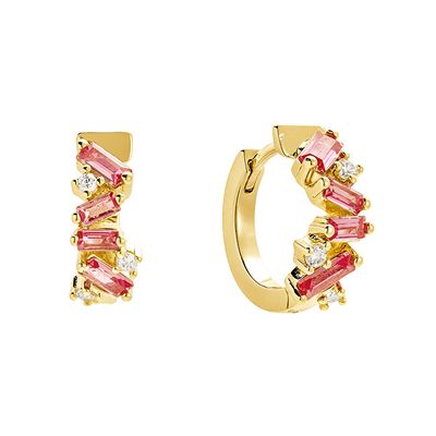 Too Sweet Huggie Hoops