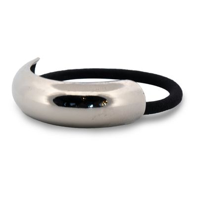 Metal Hair Tie Small Silver