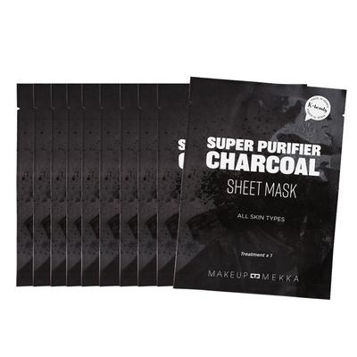 10pk Super Purifier Charcoal Sheet Mask 10pk Super Purifier Charcoal Sheet Mask