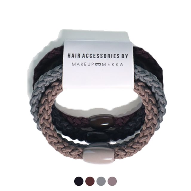 Woven Hair Ties 4pk