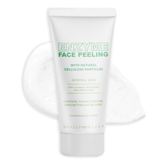Enzyme Face Peeling With Cellulose Particles