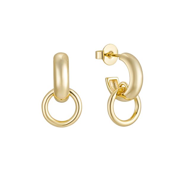 Golden Circle Earrings