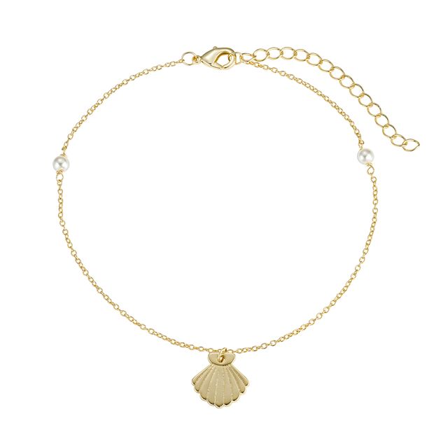 Pearly Shell Anklet