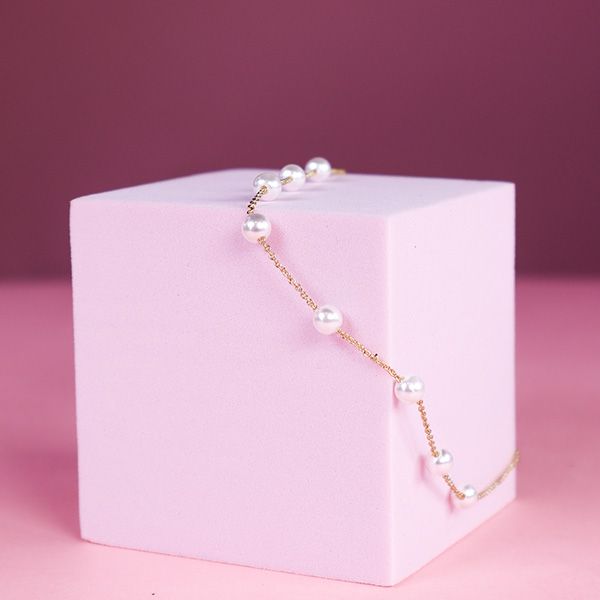 Pretty Pearls Anklet