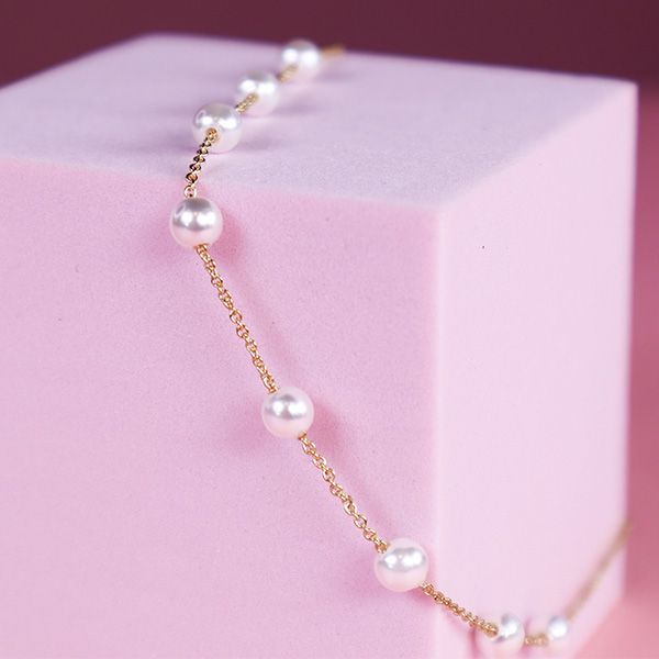 Pretty Pearls Anklet