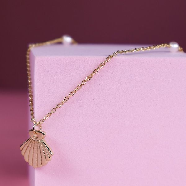 Pearly Shell Anklet