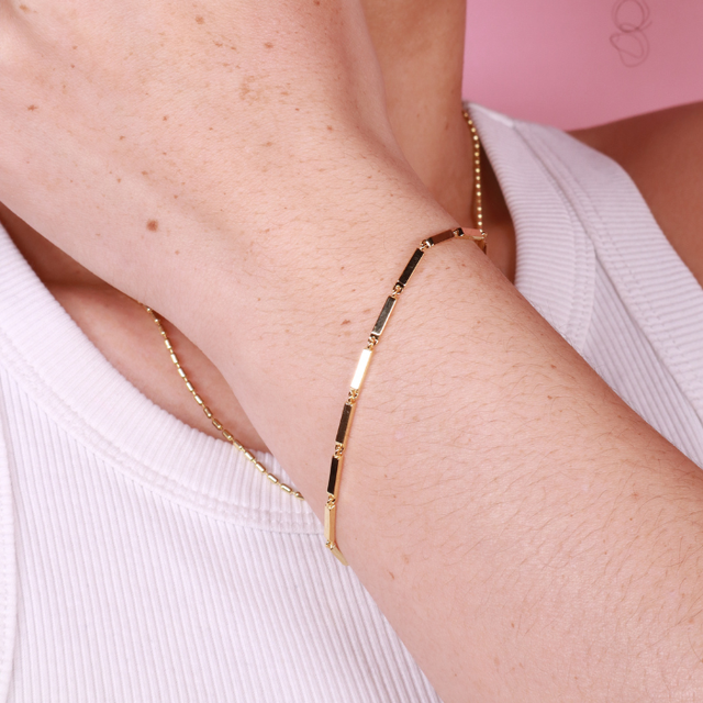 Golden Bars Bracelet