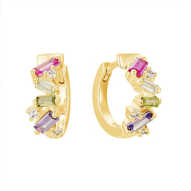 U Cute Huggie Hoops
