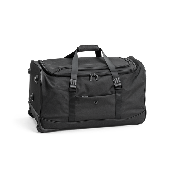 Flight medium duffelbag med hjul 65 cm 80L Svart