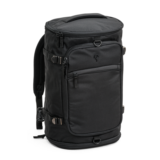 Flight Barrel Bag og ryggsekk 38L Svart