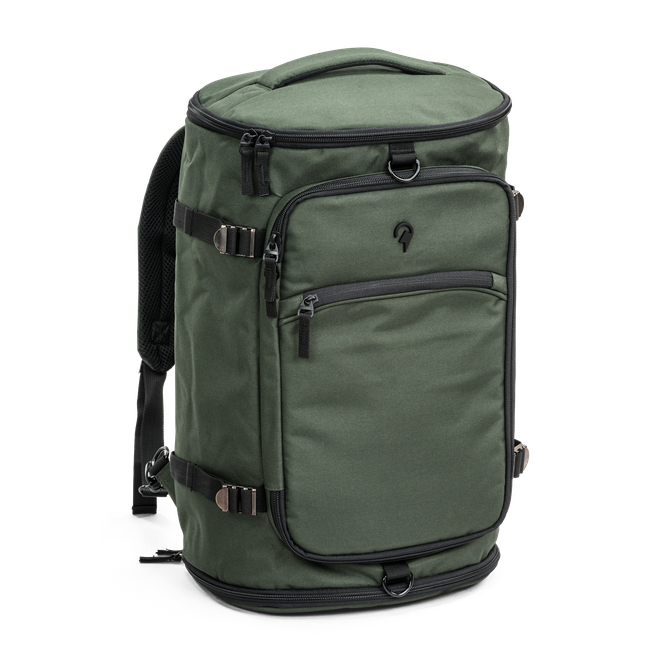 Flight Barrel Bag og ryggsekk 38L Grønn