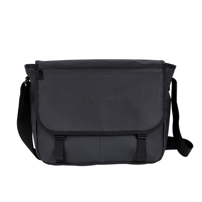 Borg Duffle Messenger Bag Svart