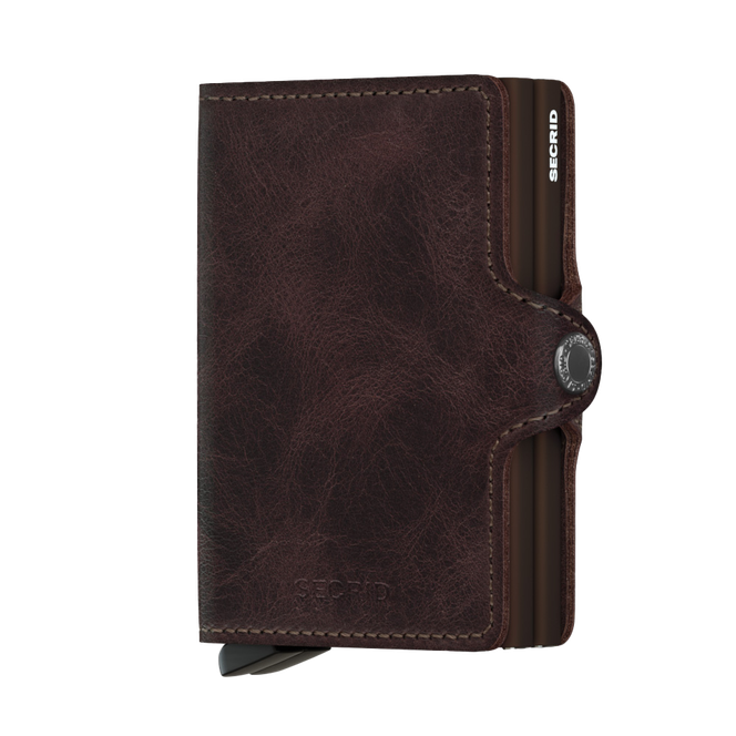 Twinwallet Chocolate Brun