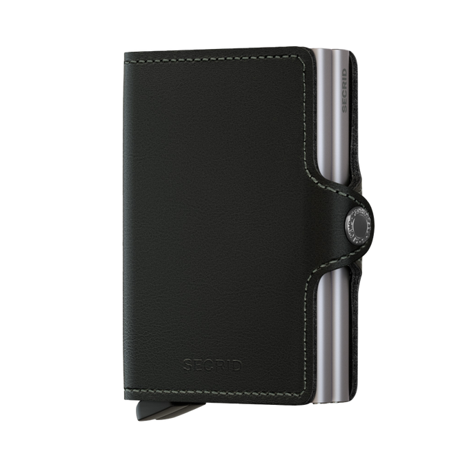 Twinwallet Black Svart