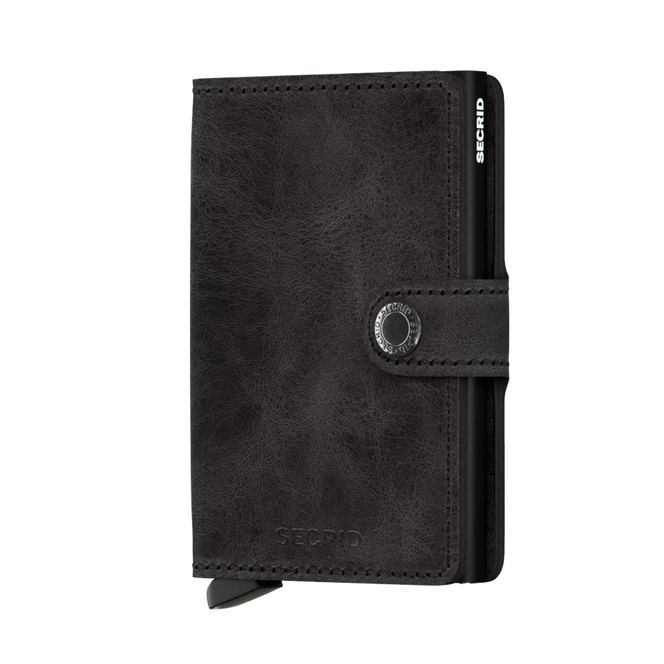 Miniwallet Vintage Black Svart