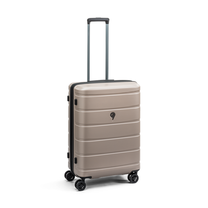 Edge utvidbar medium koffert 66 cm, 70/78 L Champange