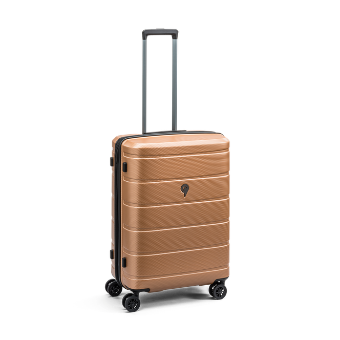 Edge utvidbar medium koffert 66 cm, 70/78 L Gull