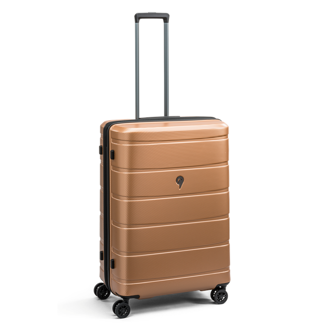 Edge utvidbar stor koffert 76 cm, 102/112 L Gull