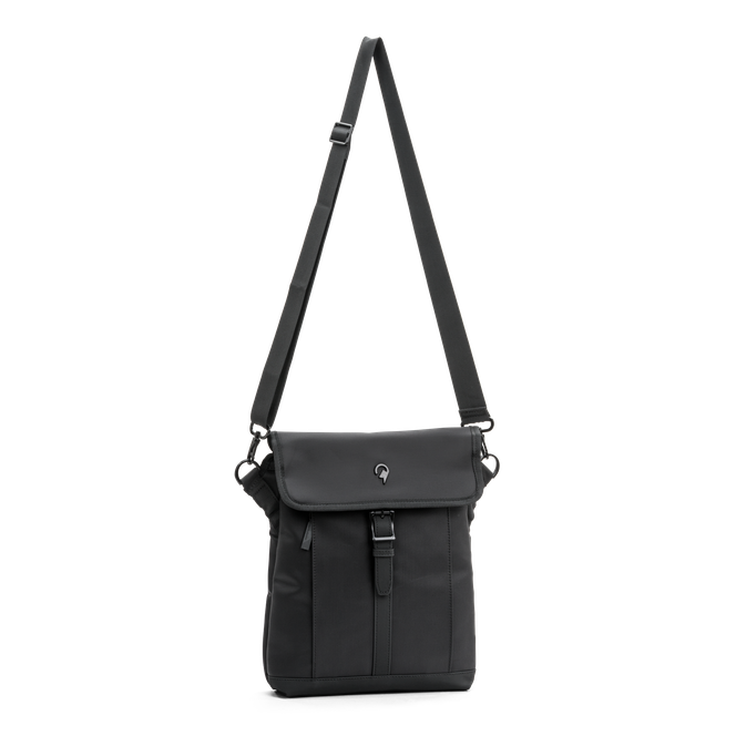 Boarding crossbody iPad-veske, vannavvisende Svart