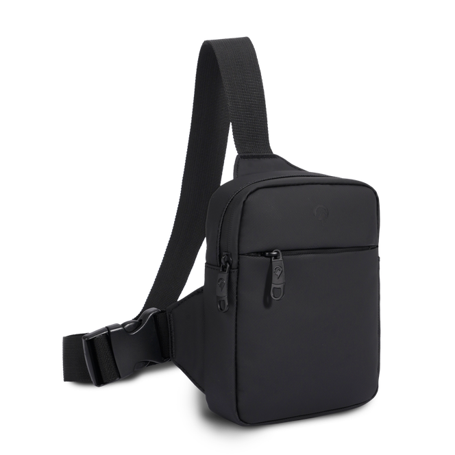 Mission sling bag crossbody medium, vannavvisende, 1 L Svart