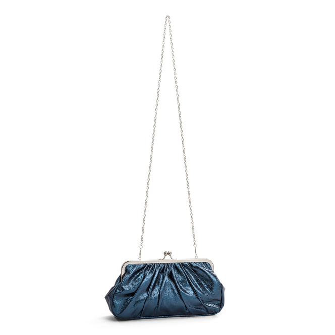 Clutch med metallbøyle Clutch med metallbøyle Blå