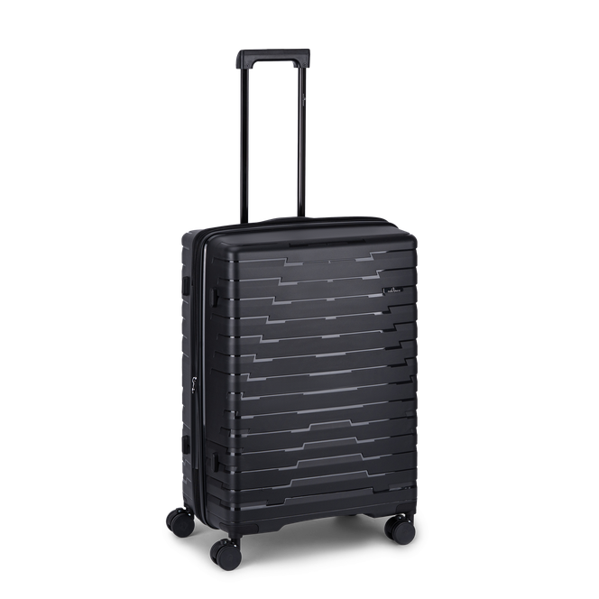 Tromsø utvidbar medium koffert 66 cm, 75/83 L Svart