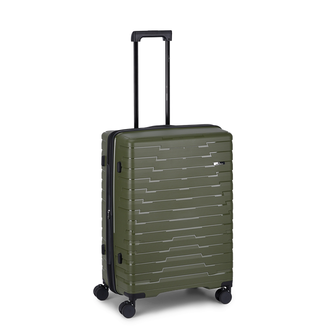 Tromsø utvidbar medium koffert 66 cm, 75/83 L Grønn