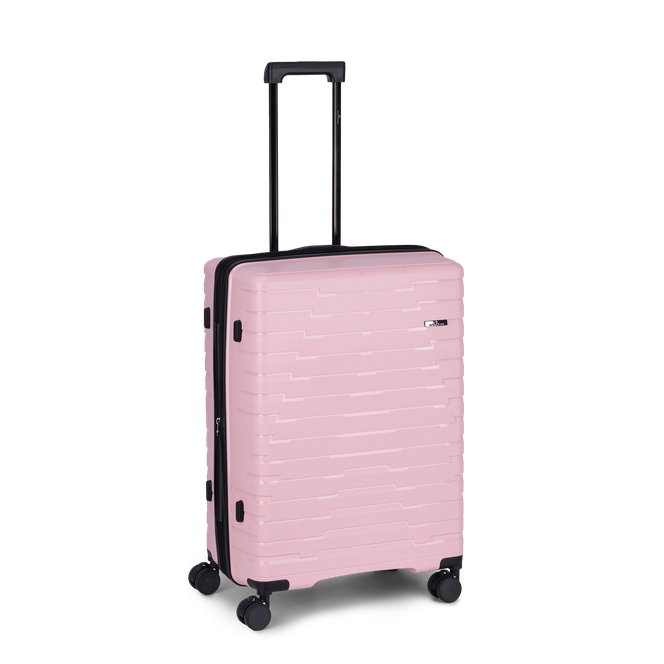 Tromsø utvidbar medium koffert 66 cm, 75/83 L Rosa