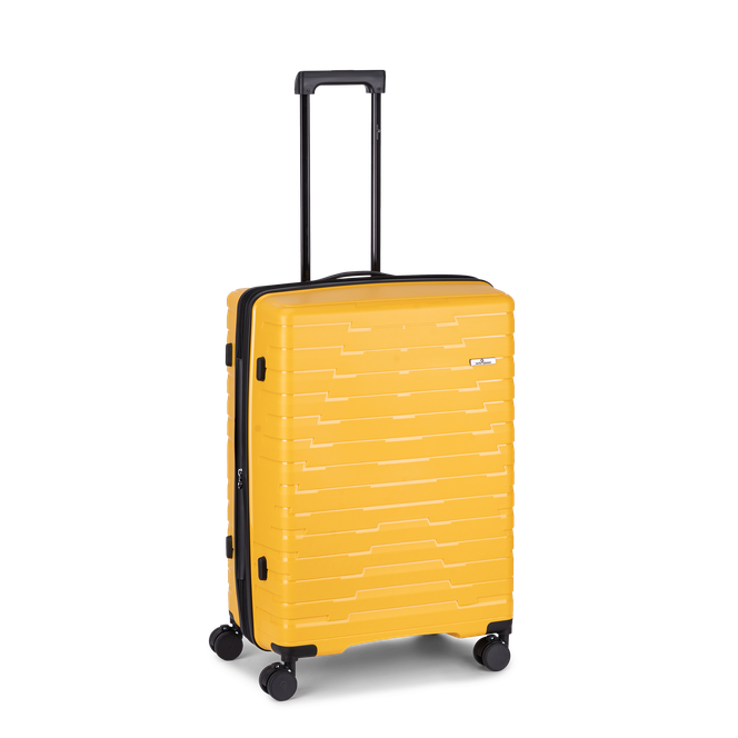 Tromsø utvidbar medium koffert 66 cm, 75/83 L Gul