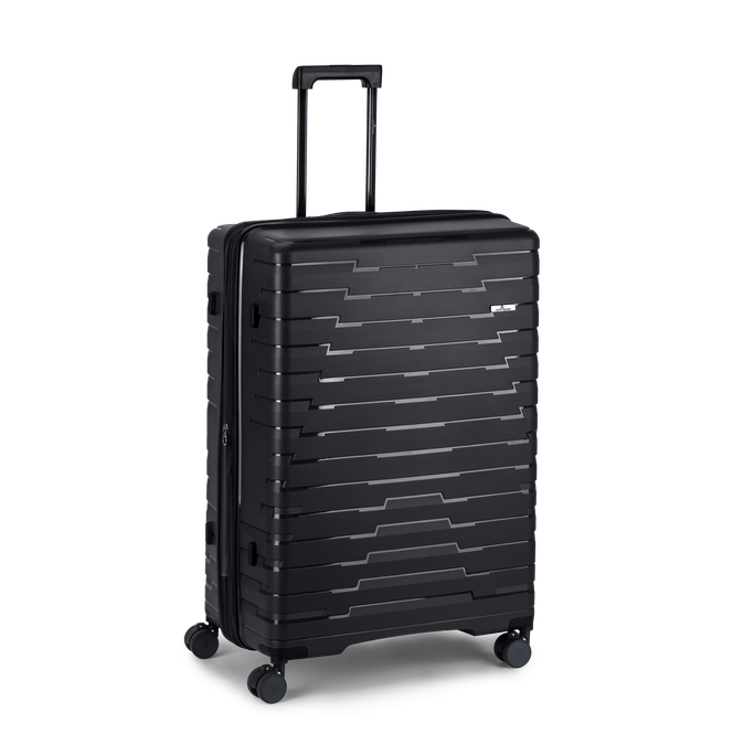 Tromsø Stor Koffert 76 cm, 110/120 liter Svart