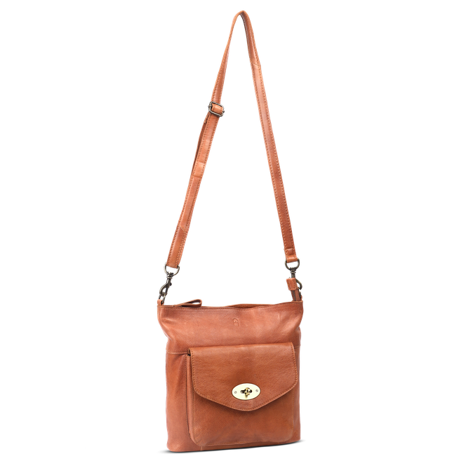 AMSTERDAM Crossbody Brun
