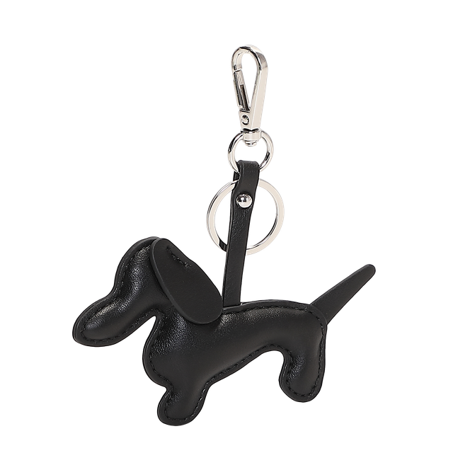 Bag charm hund Svart