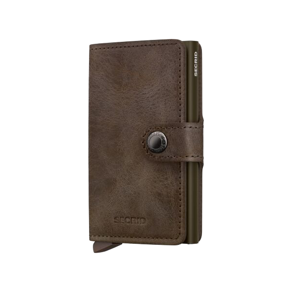 Miniwallet MV Vintage Oak Brun