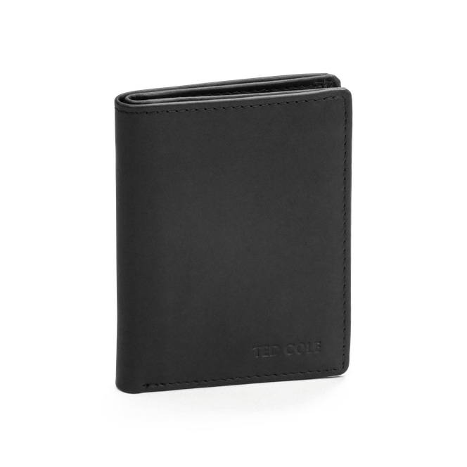 Kortholder i skinn Vintage Black