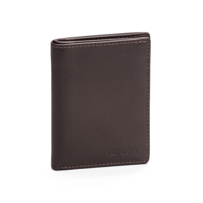 Kortholder i skinn Vintage Brown