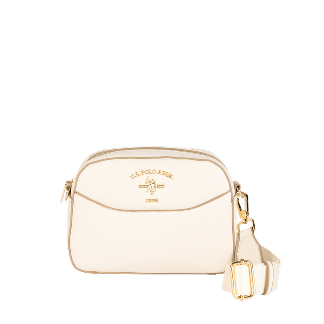 Stanford crossbody veske liten Offwhite