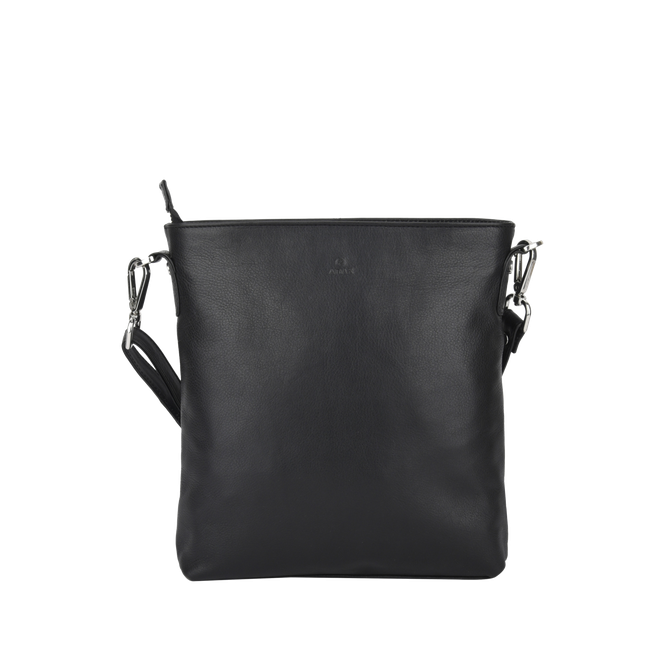 Bari Lotta crossbody-veske skinn Svart