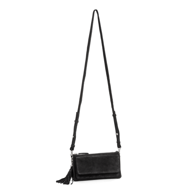 Suede clutch Suede clutch Svart