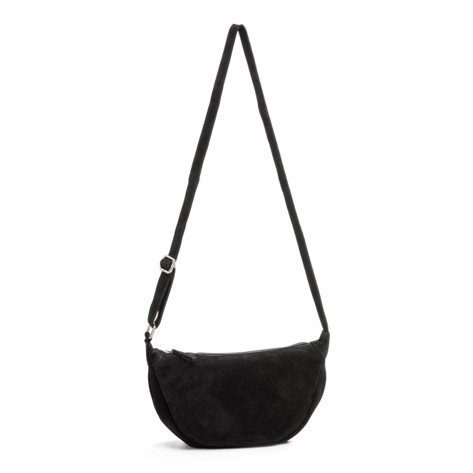 Suede sling bag Suede sling bag Svart