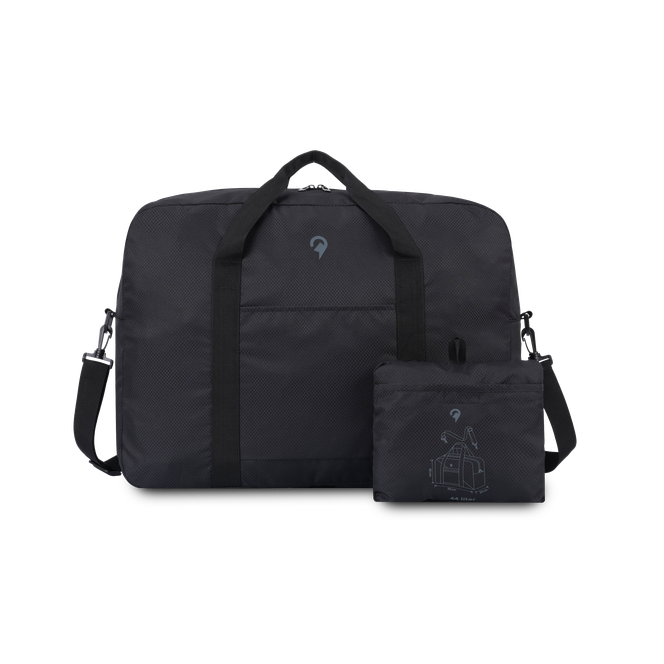 Sammenleggbar reisebag medium, 44 L Sammenleggbar reisebag medium, 44 L Svart
