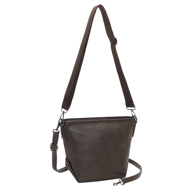 Isabel crossbody-veske Mørk brun