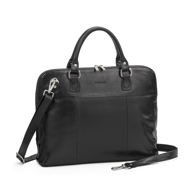 PC-veske 12,3” i skinn Svart